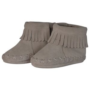 NWT MOCCASINZ BOOT Grey